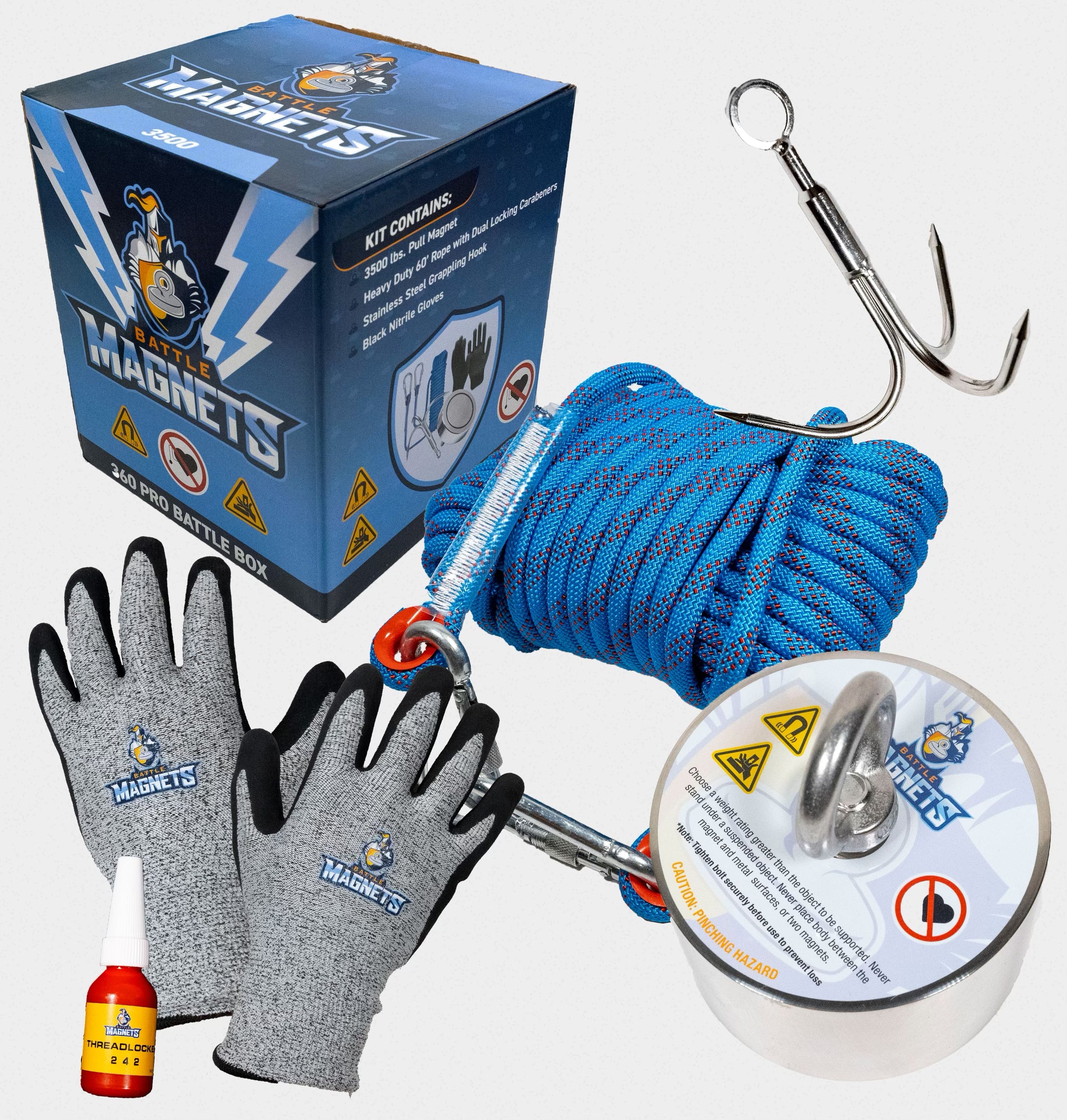 360 Pro Battle Box - 3500 lbs pull – Battle Magnets